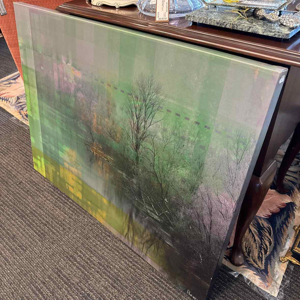 Green Tree Abstract Giclee