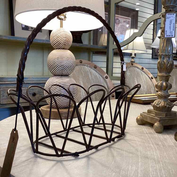 Iron Flower Basket