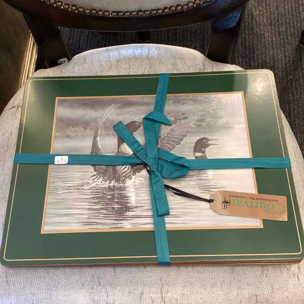 Pimpernel Fowl  Pattern Placemats - Set of 4