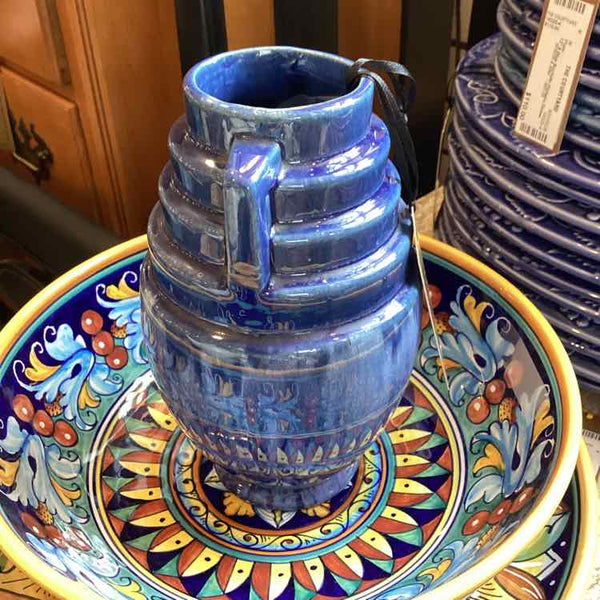 Brush Blue McCoy Moderne Vase