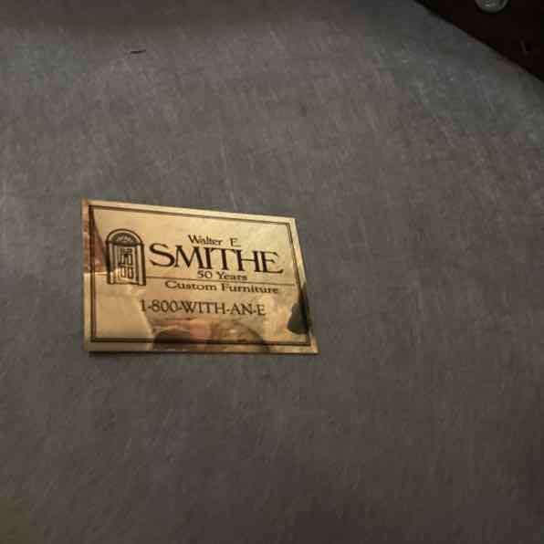 Walter E. Smith Arm Chair with Upholstered Seat