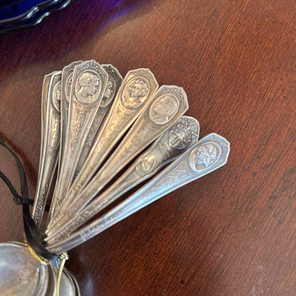 Set of 10 Commemorative Spoons