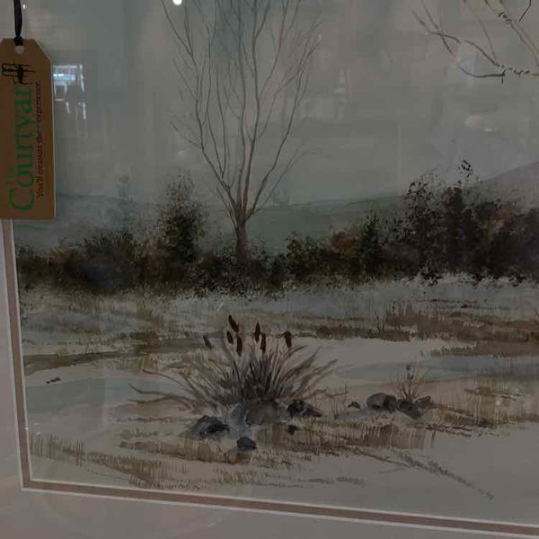 "Birch Trees" Watercolor By Phyllis Drach