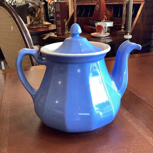 Vintage Blue Teapot