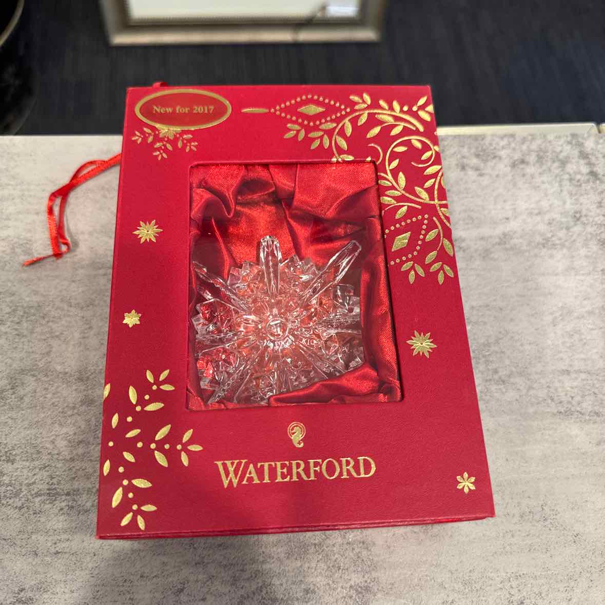 Waterford 2017 Snowstar 2017 Ornament w/Box
