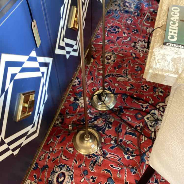 Pair Of Gold Floor Lamps