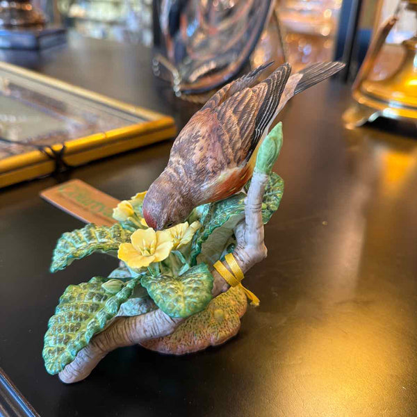 RSPB Linnet Bird Figurine