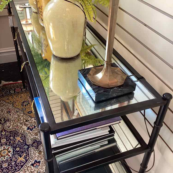 3 Shelf Metal ConsoleTable