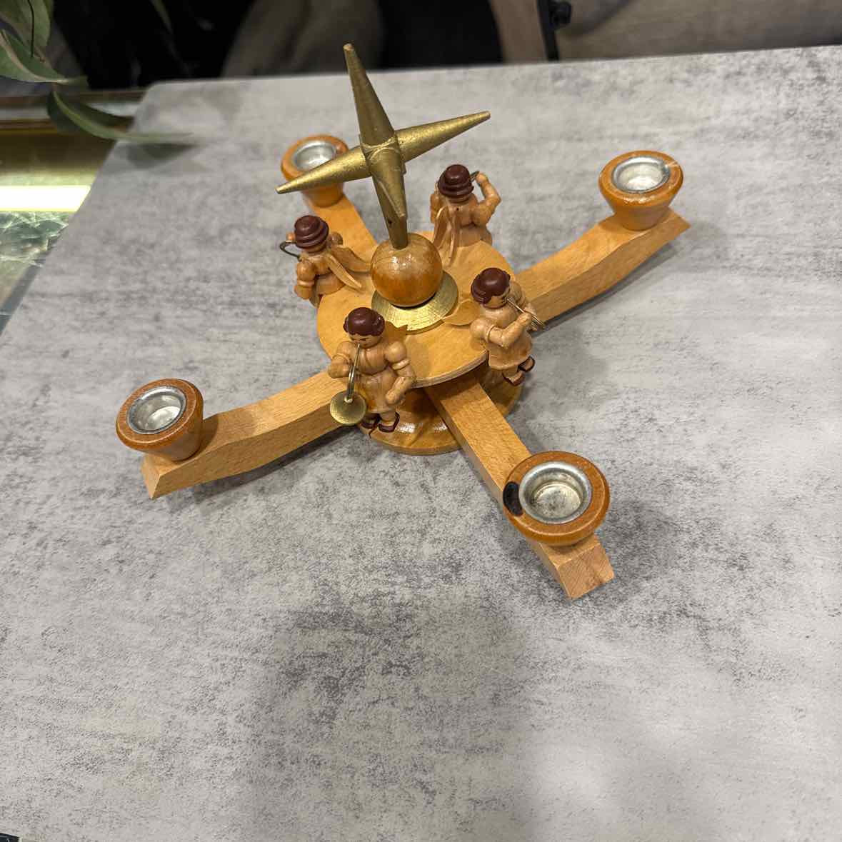 German Candle Christmas Decoration