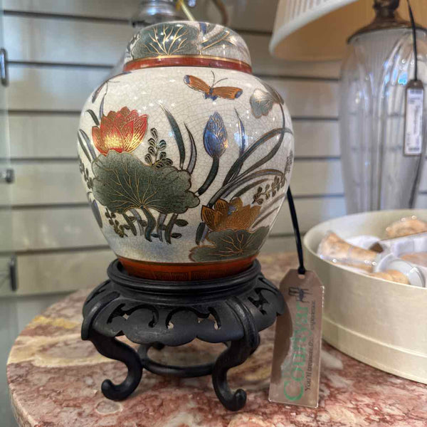 Toyo Handpainted Vase