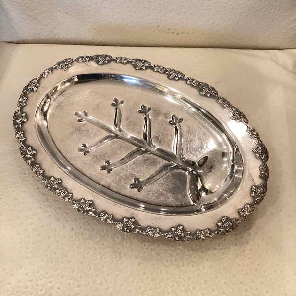 SLP Meat Platter w/Grape Design