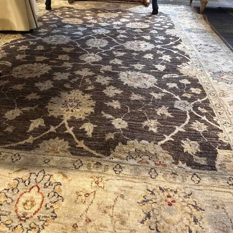 Turkish Brown/Cream Rug