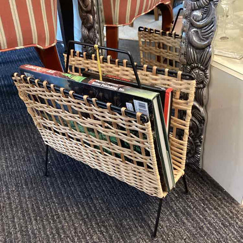 Rattan Magazine Rack