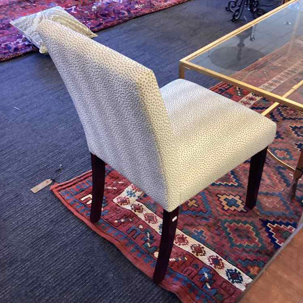 6 Upholstered Mini Animal Print Chairs
