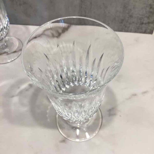 Seven Waterford "Golden Carina" Ice Tea Glasses/Chip On One Glass