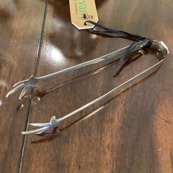 Silver Plate Ice Tongs