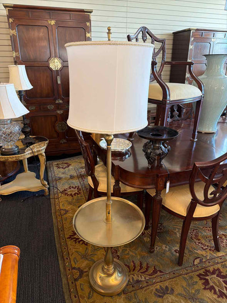Brushed Gold Floor Lamp