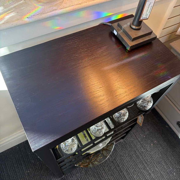 Crate & Barrel Salto Wine Rack