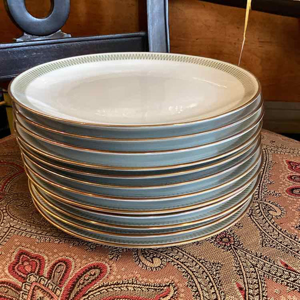 12 Mid-Century Salad/Dessert Plates