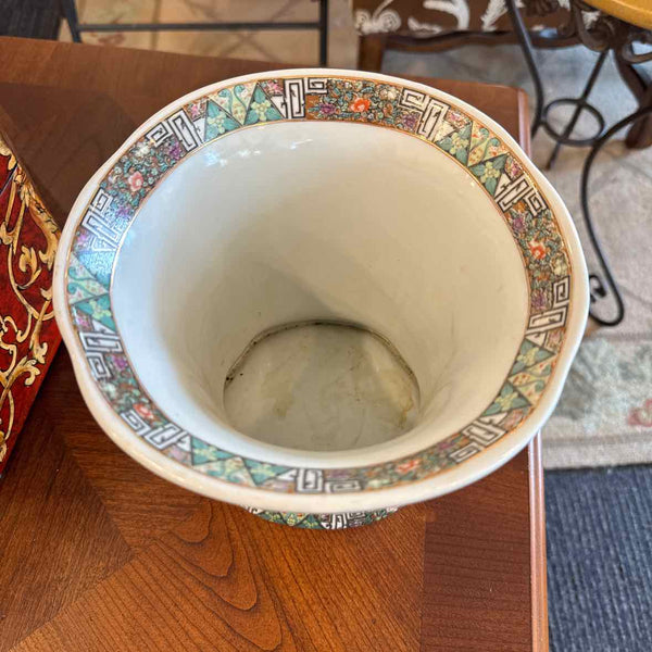 Monkey Motif Vase With Handles