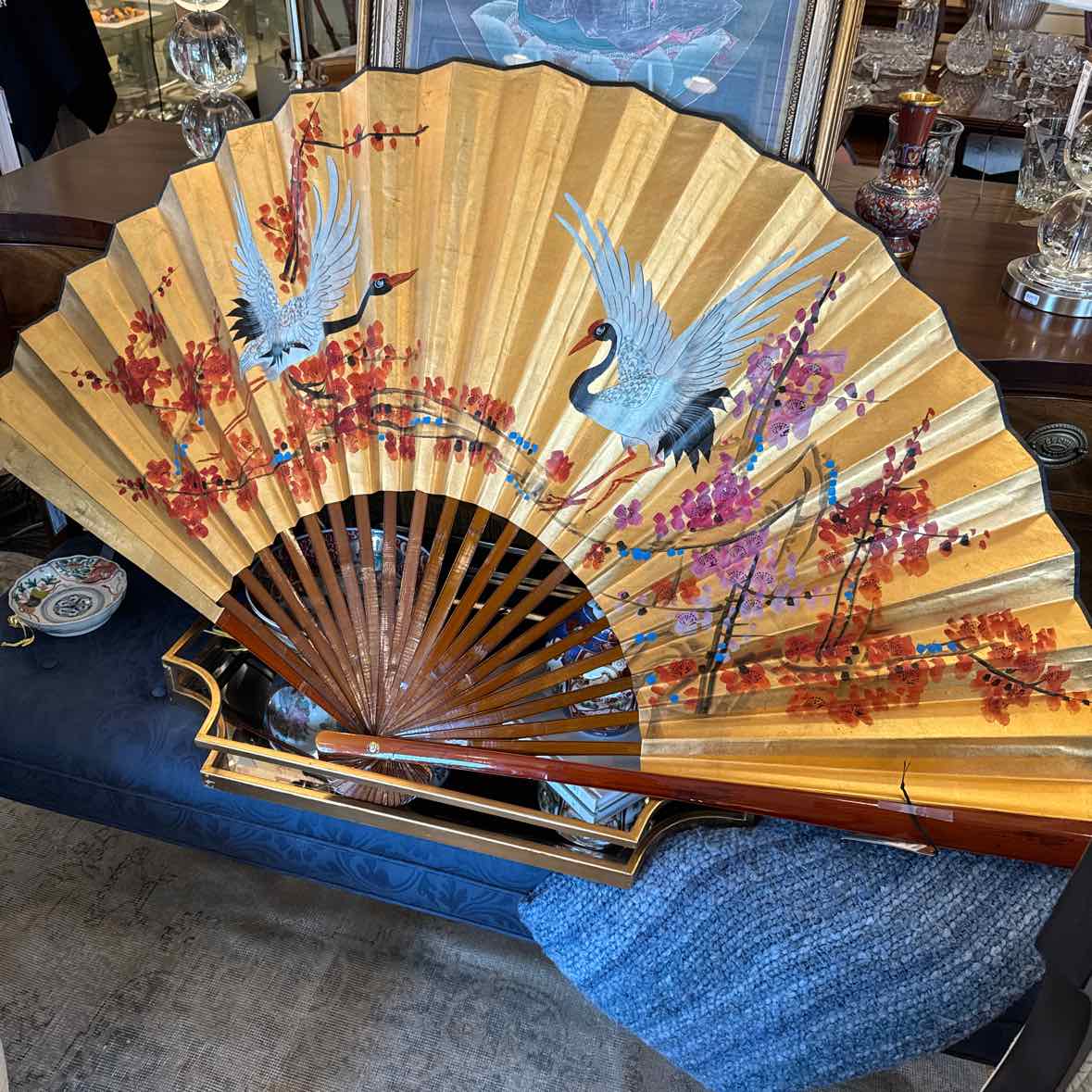 Asian Fan Wall Hanging