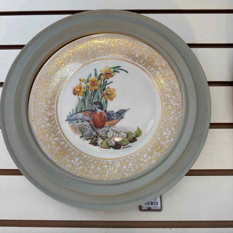 Lenox Framed Robin  Plate
