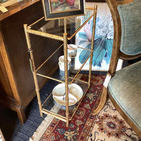 Three Tier Glass Table