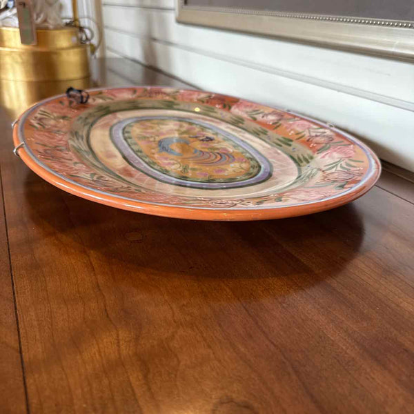 Oval Rooster Platter