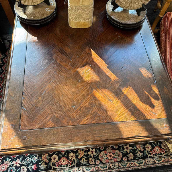 Parquet Top Coffee Table