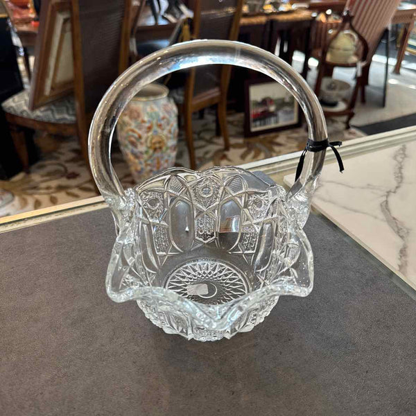 Glass Decorative Basket