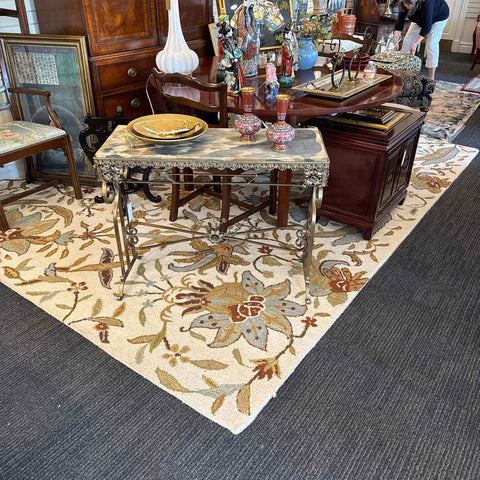Wool Botanical Rug