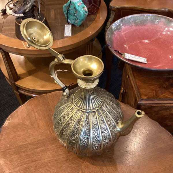 Decorative Brass Tea Pot