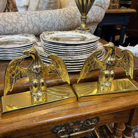 Virginia Metalcrafters Eagle Bookends