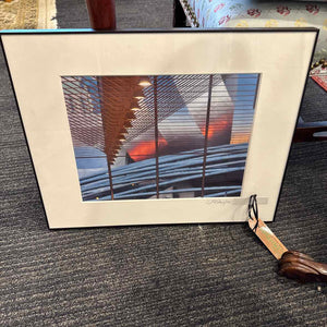 Framed Photograph Of Pritzker Pavillion