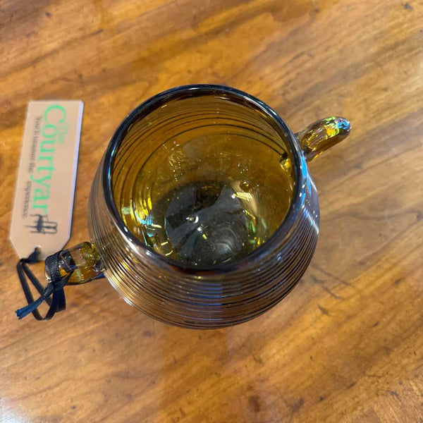 Brown Glass Vase
