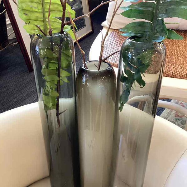 Three New Leaf Vases