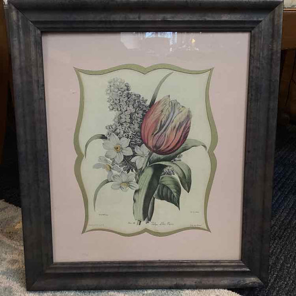 Julie Ange Print of Tulip & Lilac - 1800s