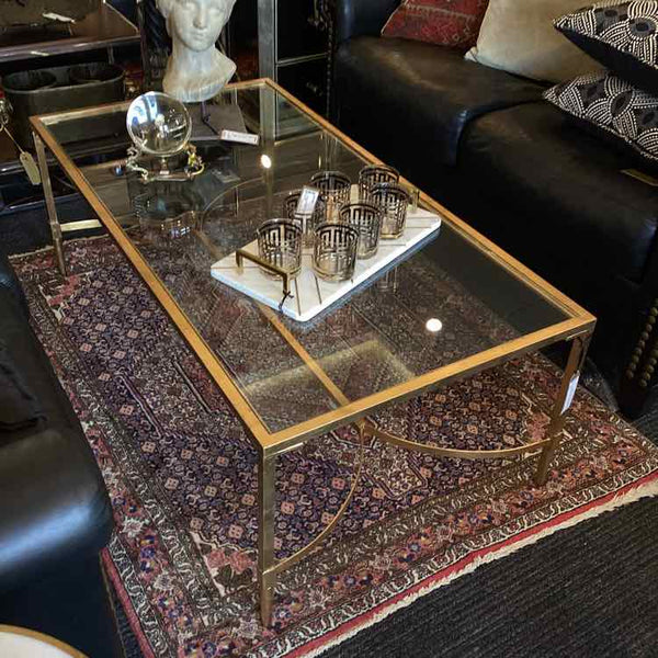 Joss & Main Gold Coffee Table