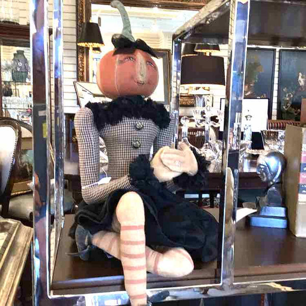 Cloth Pumpkin "Engaged" Couple