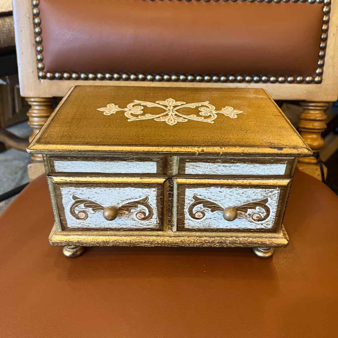 Gold Music Box