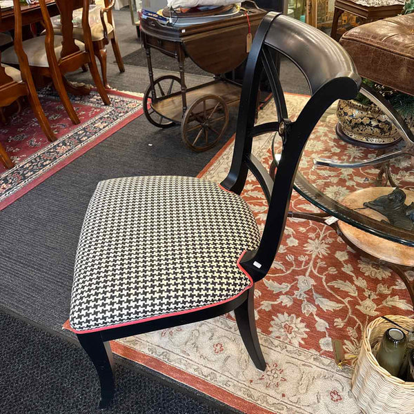 Hickory Side Chair w/ Checkered Seat