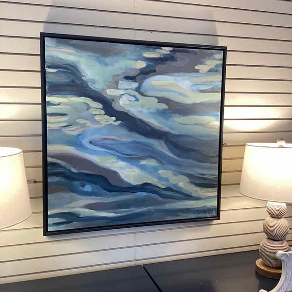 Blue Water Abstract Original Art