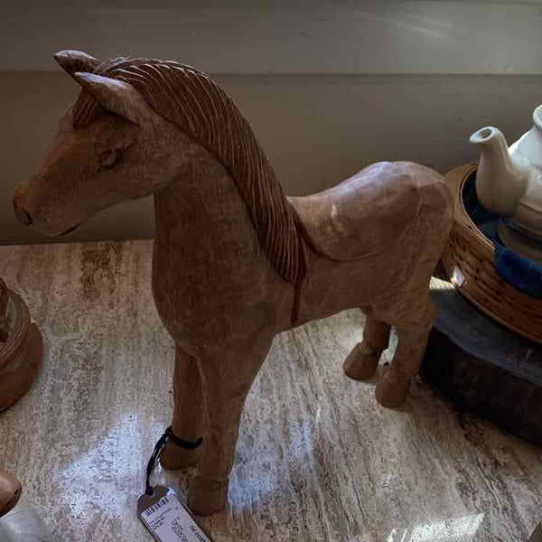 Carved Wooden Horse