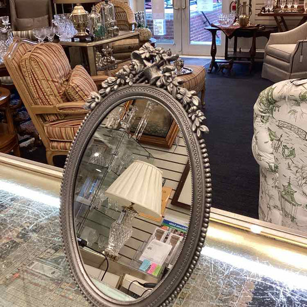 Pewter Mirror (Standing/hanging)