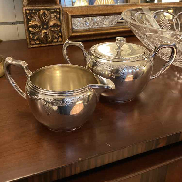 SLP Art Deco Creamer/Sugar