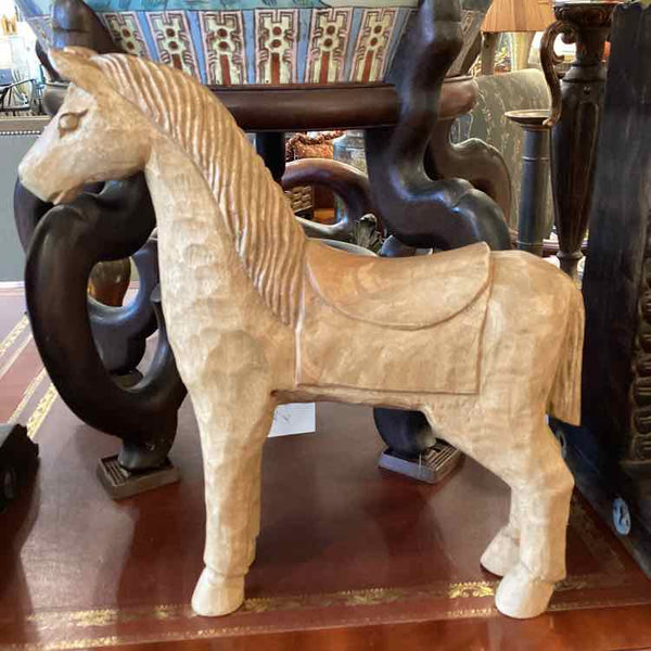 Carved Wooden Horse