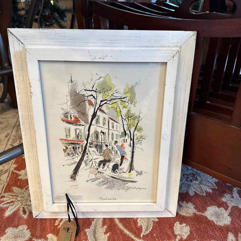 Framed Montmartre Print