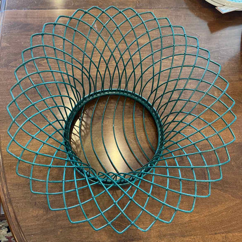 Green Wire Basket