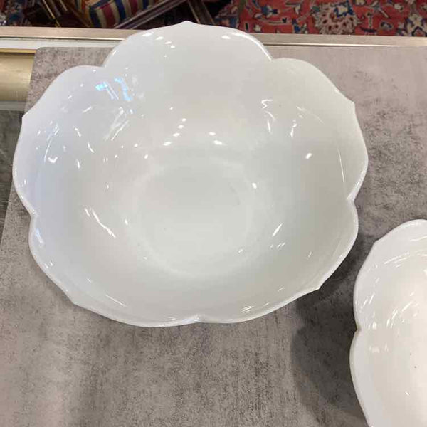 Two Japanese White Porcelain Bowls