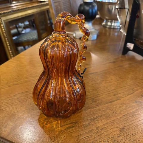 Glass Gourd With Lights